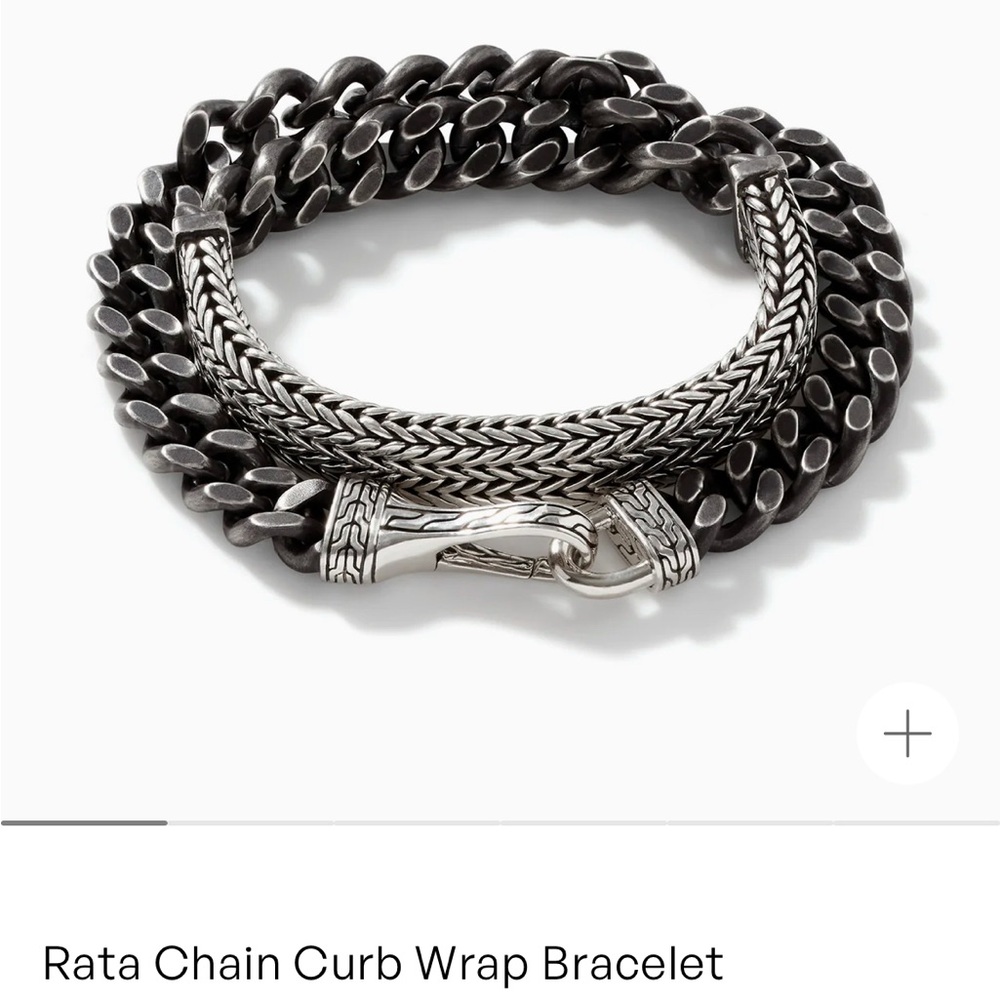 John Hardy Rata Chain Wrap Bracelet